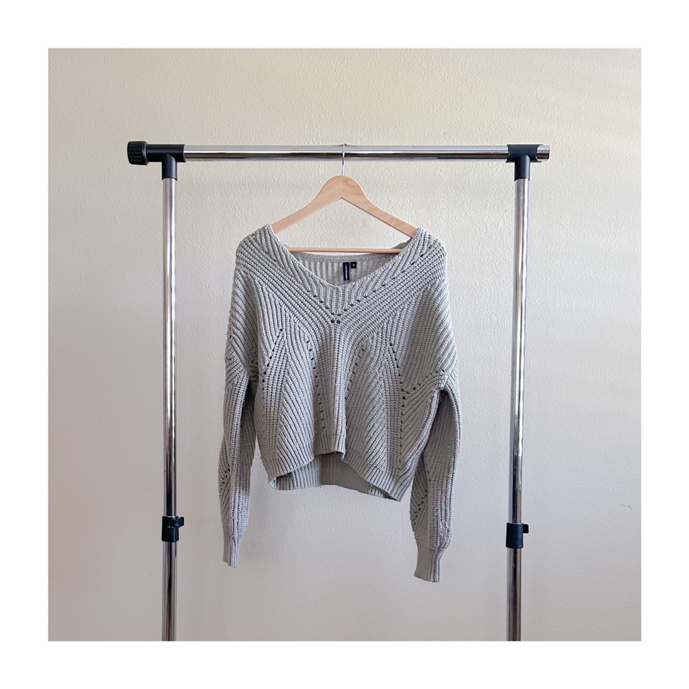MOON & MADISON Sage Green Knitted Sweater